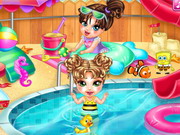 Baby Shower At Pool - Play The Free Game Online