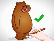 We Bare Bears: How to Draw Grizzly